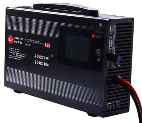 Batería de 48V 1500W Balancer Cargador Descargador 4S 6S 8S 12S LiPo NMC LiFe LiTo Pb 40A