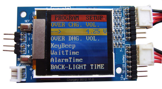 6S 12S LiPO Sistema de monitoreo de tensión de las celdas de batería