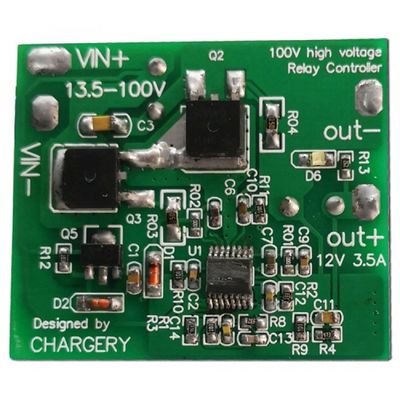 Conversor de impulso de carga de la batería automotriz LiTo 100V 12V 4A