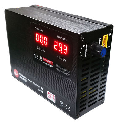 30V 400W corriente de voltaje ajustable Fuente de alimentación de conmutación Bajo ruido SMPS 13.5A 30V