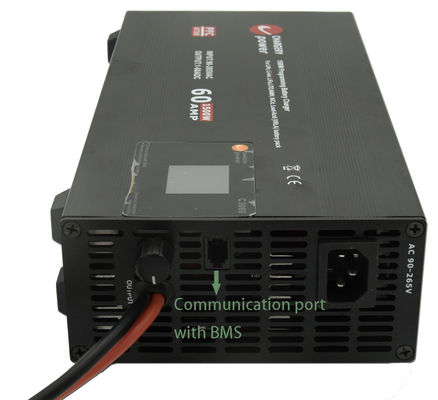 29.4V 7S Cargador de batería LiPo NCM para baterías de litio 1A a 60A Ajustable