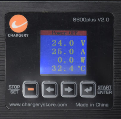 Comutación de suministro de energía Drones 24V 25A Cargador de batería SMPS recargable 600W