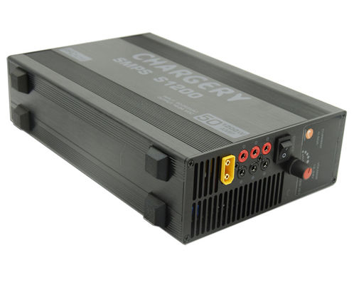 Cargador de batería compacto SMPS Cargador de drones RC 68mm 50A 24V 1200W