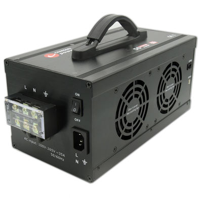 48V 3000W 13S LiPo, NMC, LiFe, LiTo, Pb, VRLA Ácido de plomo AGM, GEL Cargador de baterías para e-bike, motocicleta eléctrica 1-55A