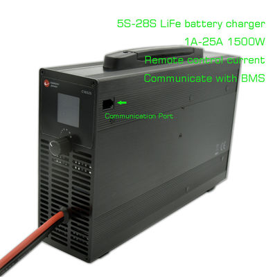 LFP recargable Lifepo4 cargador de batería de litio C10325 5S a 28S 102.2V