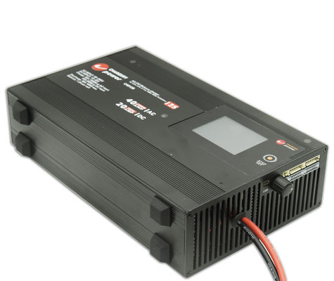 LiFe Pb NMC LiTO Lipo Descargador de cargador de batería 1S-12S 40A