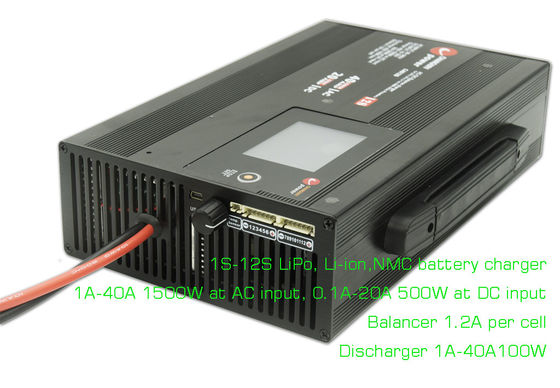 8S LiPo NMC Batería de iones de litio Cargador de equilibrio de iones de litio 50.4V 40A
