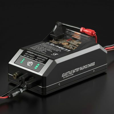 Cargador de descarga de balance de batería ajustable para baterías NiMH LiPo 4s