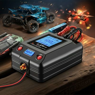 3s LCD Display Lipo Batería Balance Cargador Descargador para LiFe NiMH