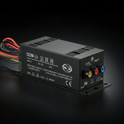 ODM PWM DC Buck Boost Convertidor 5v 2A para automóviles