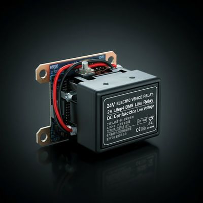 24v Vehículo eléctrico Bms Lifepo4 Contactor de corriente continua Relay Baja tensión